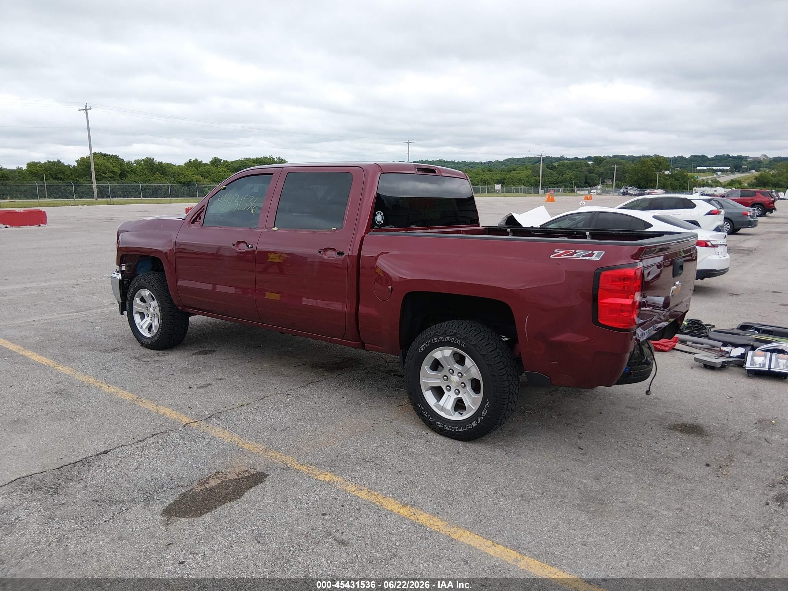 2015 Chevrolet Silverado 1500 Lt Бордовый vin: 3GCUKREC3FG367000