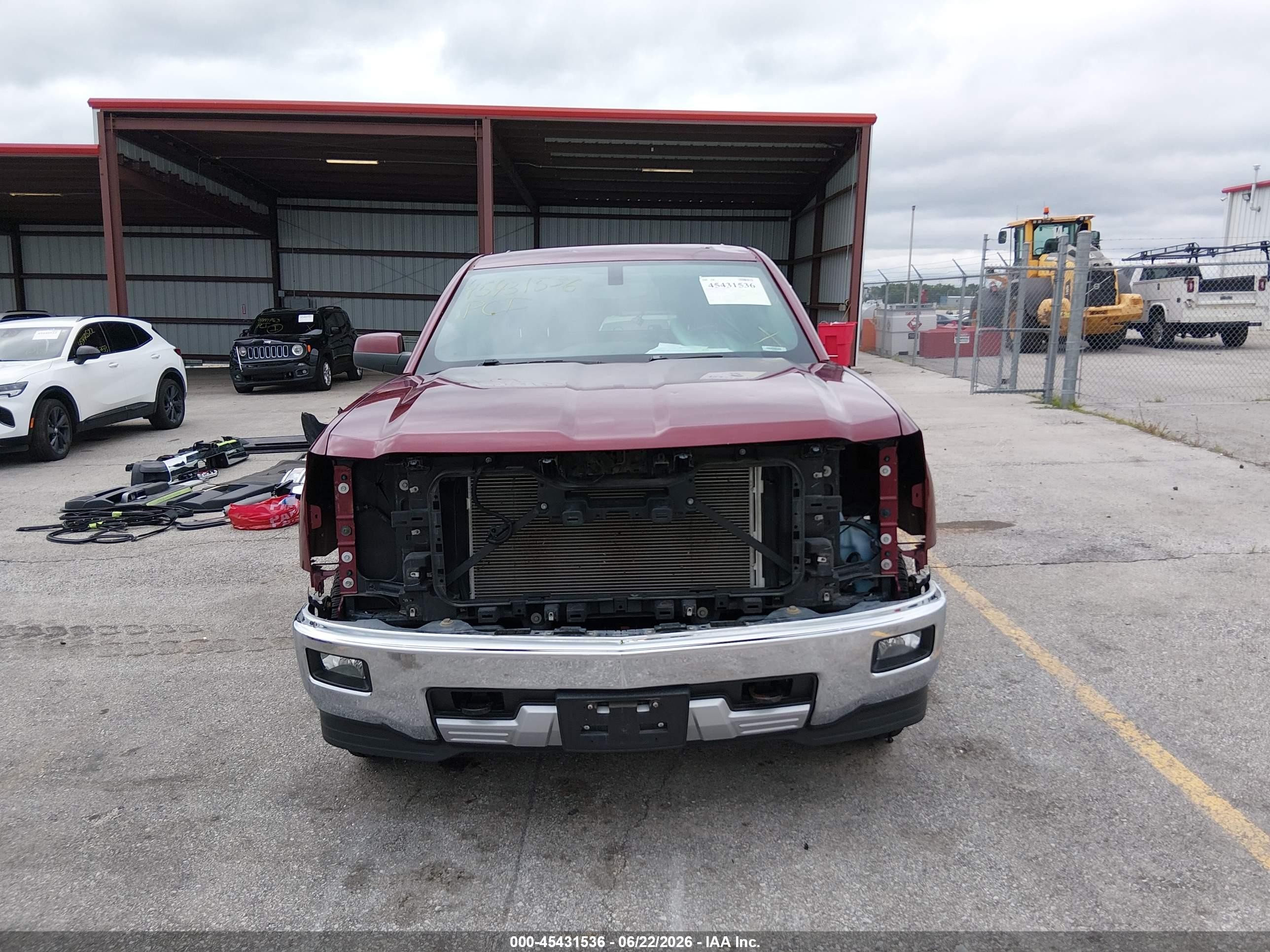 2015 Chevrolet Silverado 1500 Lt Бордовый vin: 3GCUKREC3FG367000