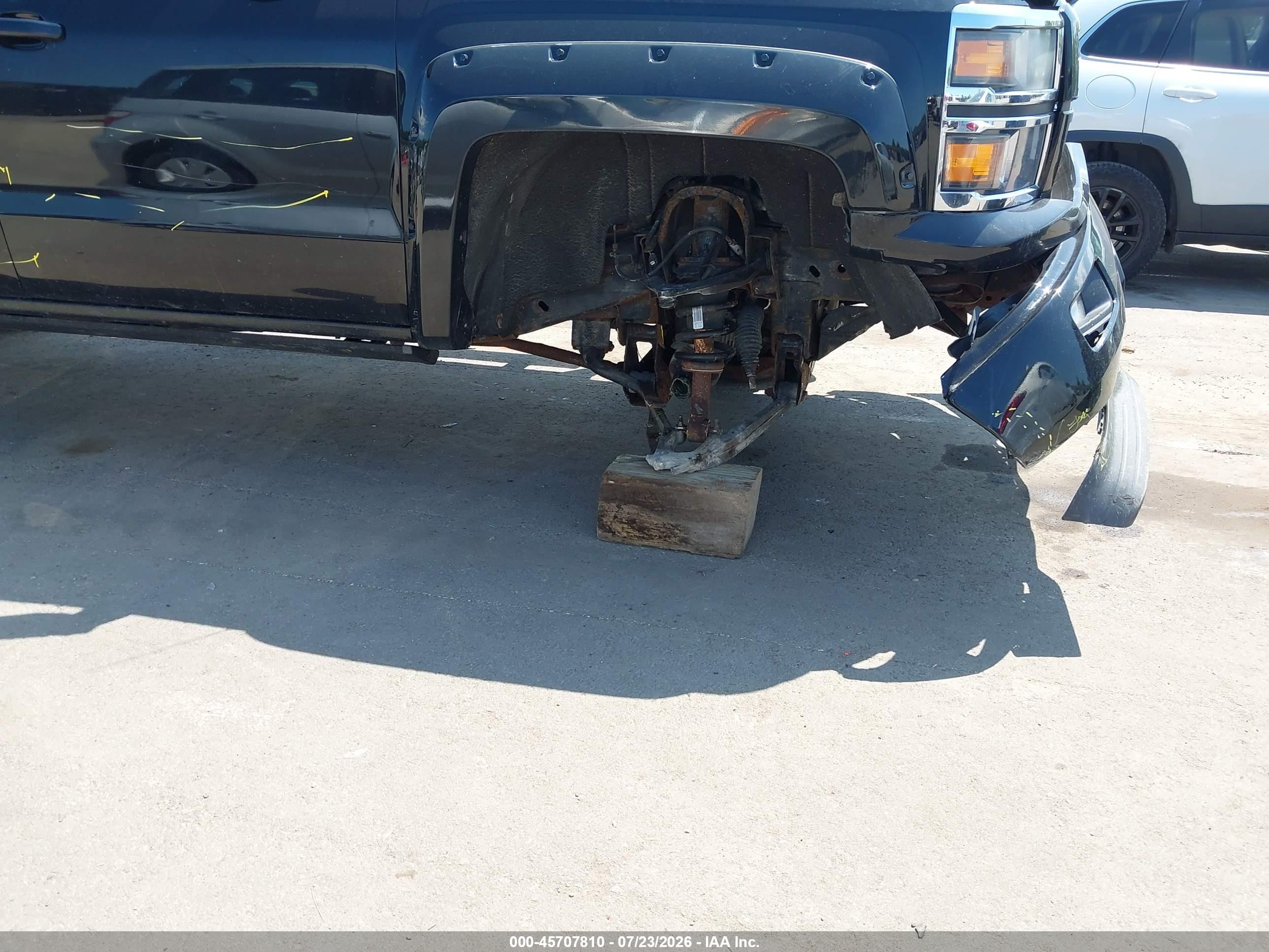 2015 Chevrolet Silverado 1500 Lt Black vin: 3GCUKREC3FG403154