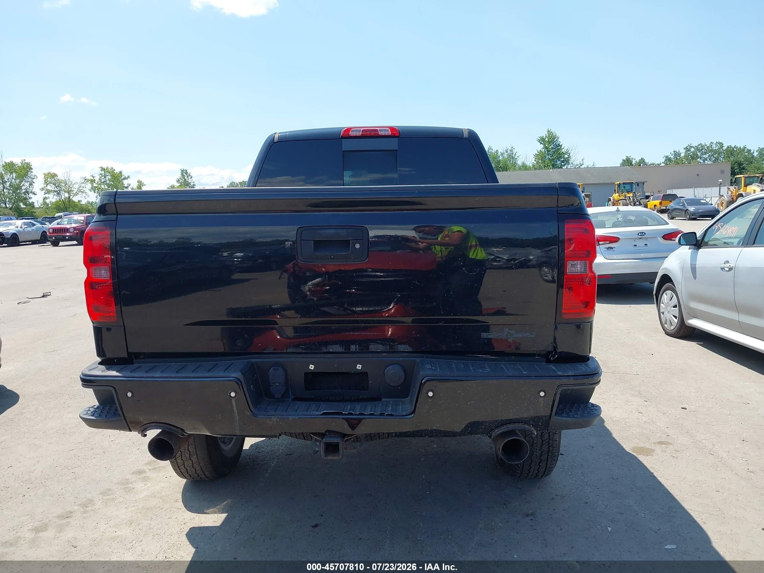 2015 Chevrolet Silverado 1500 Lt Black vin: 3GCUKREC3FG403154