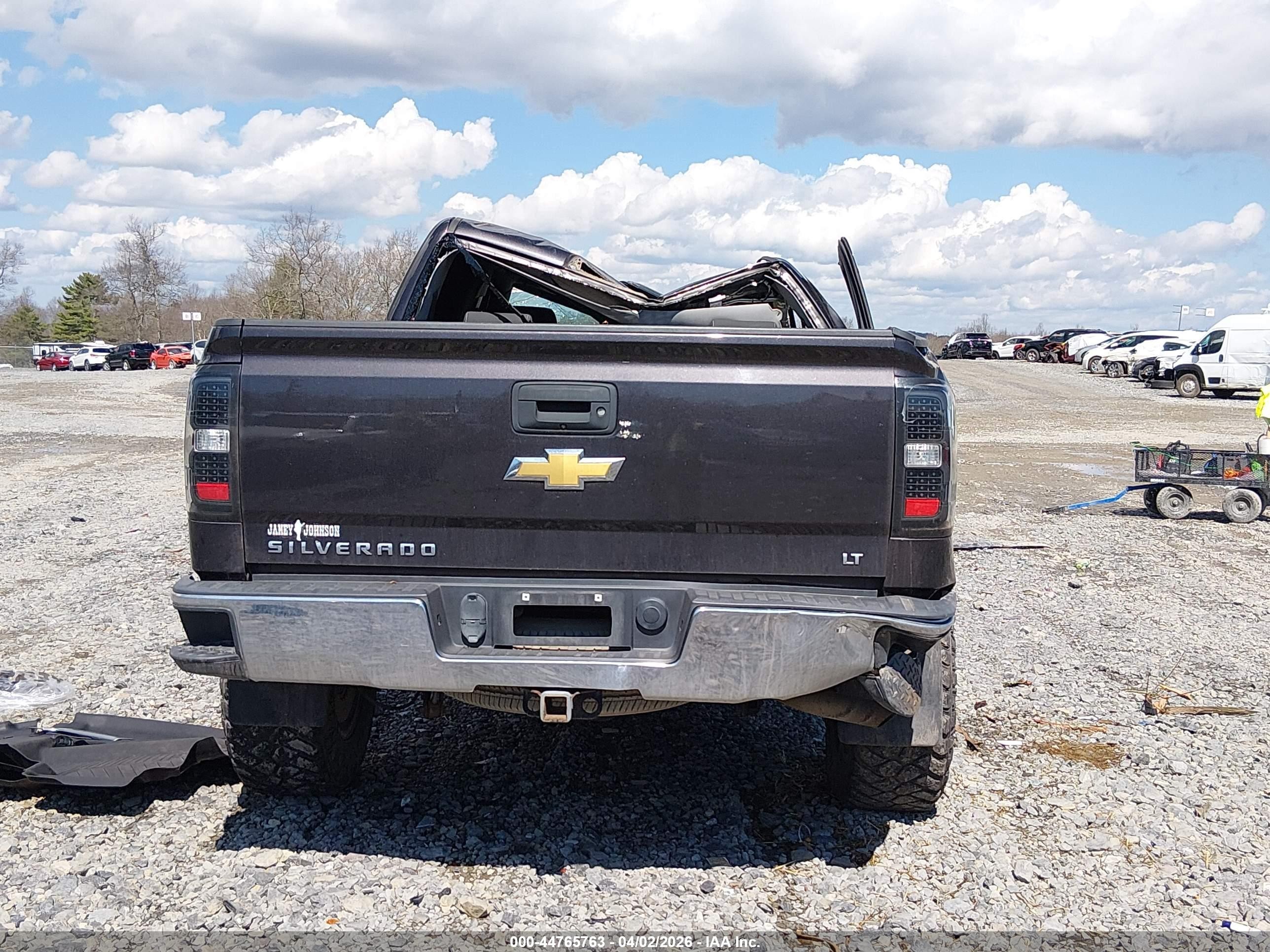 2015 Chevrolet Silverado 1500 1lt Black vin: 3GCUKREC3FG433125