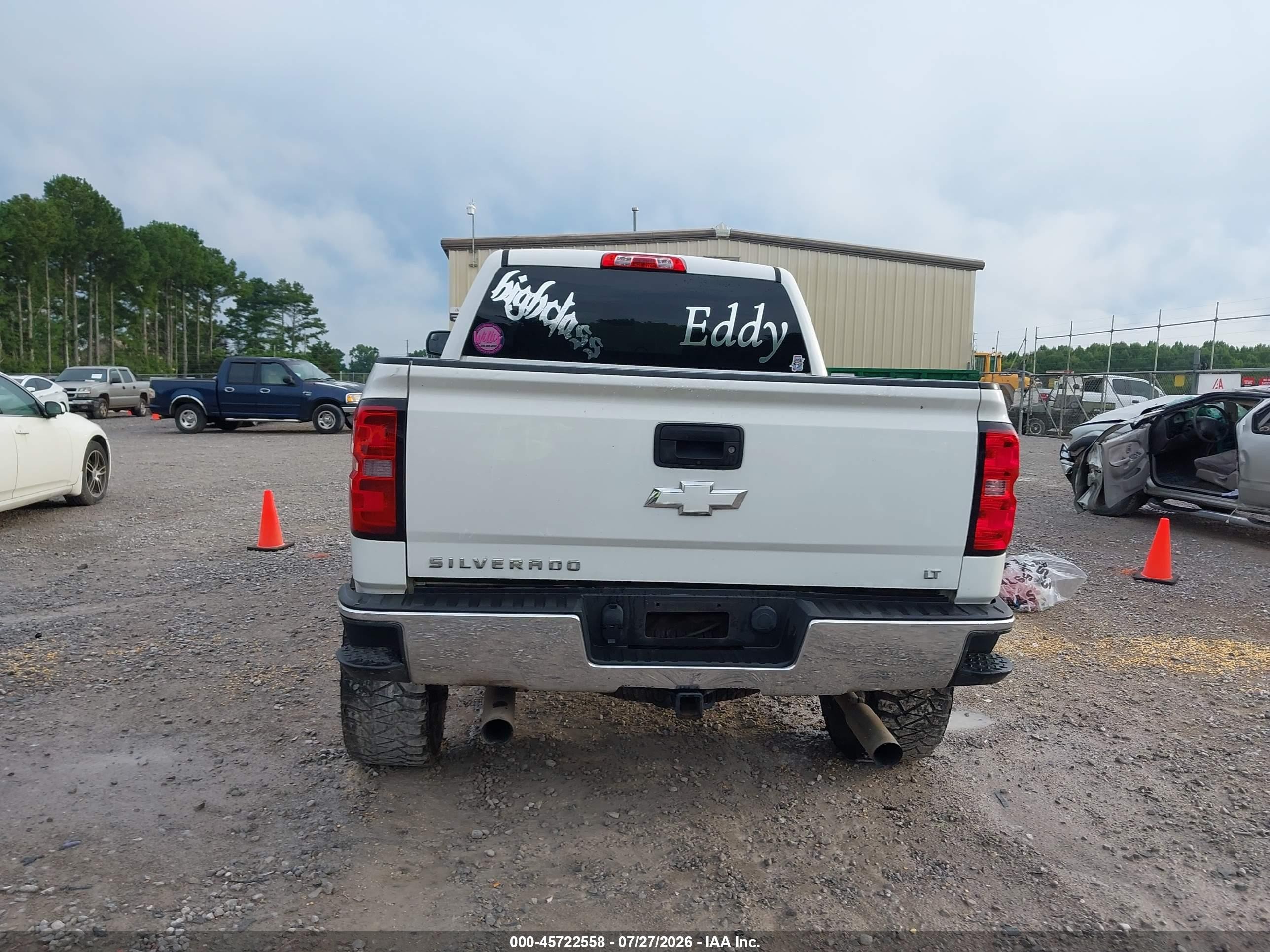2015 Chevrolet Silverado 1500 Lt White vin: 3GCUKREC3FG444139