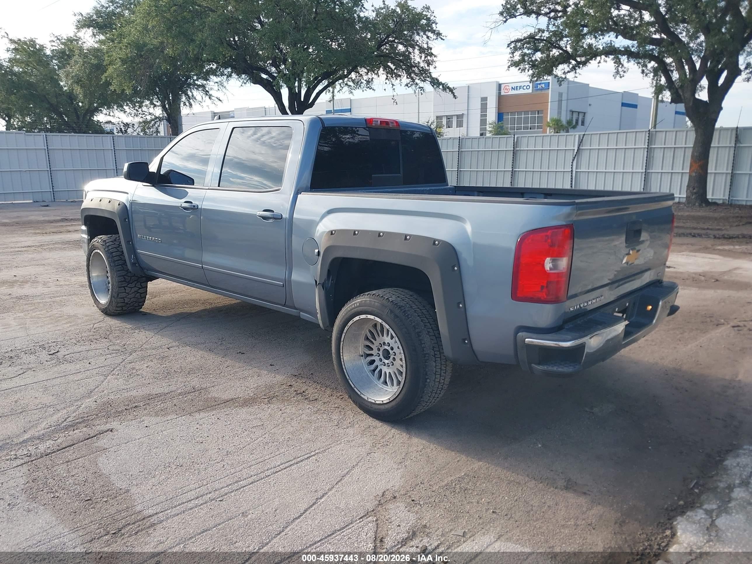 2015 Chevrolet Silverado 1500 Lt Gray vin: 3GCUKREC3FG521236