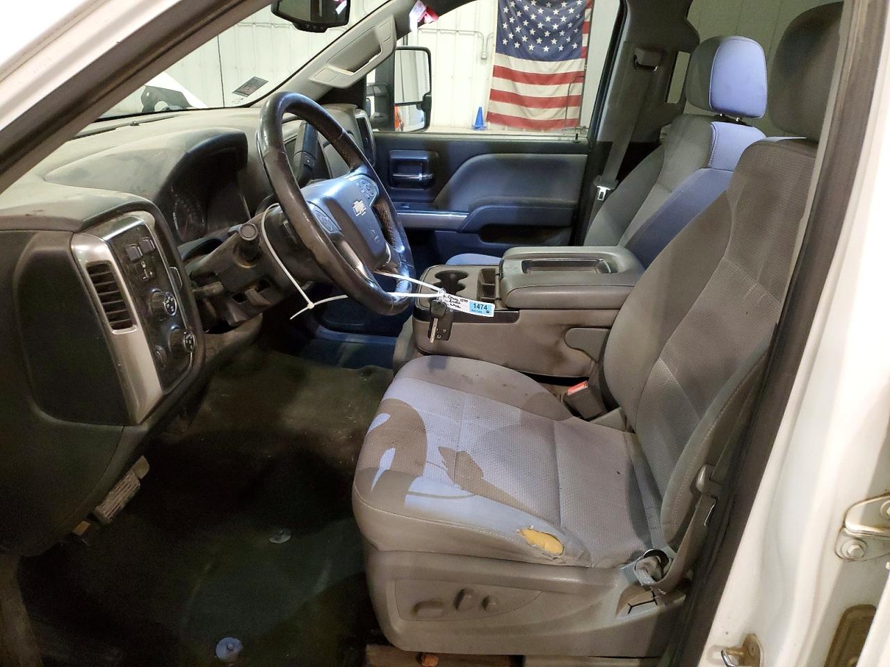 2016 Chevrolet Silverado K1500 Lt White vin: 3GCUKREC3GG215476