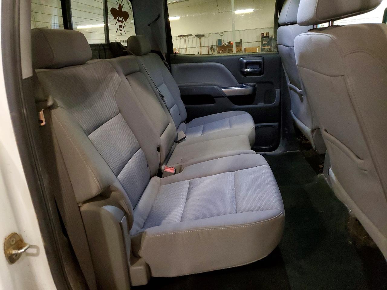 2016 Chevrolet Silverado K1500 Lt White vin: 3GCUKREC3GG215476