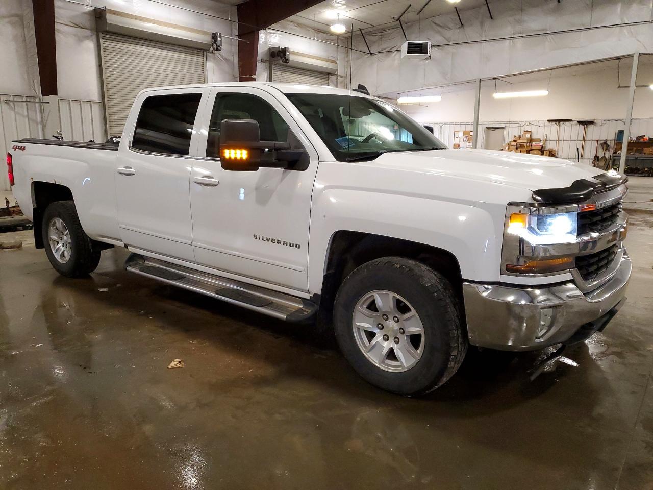 2016 Chevrolet Silverado K1500 Lt White vin: 3GCUKREC3GG215476