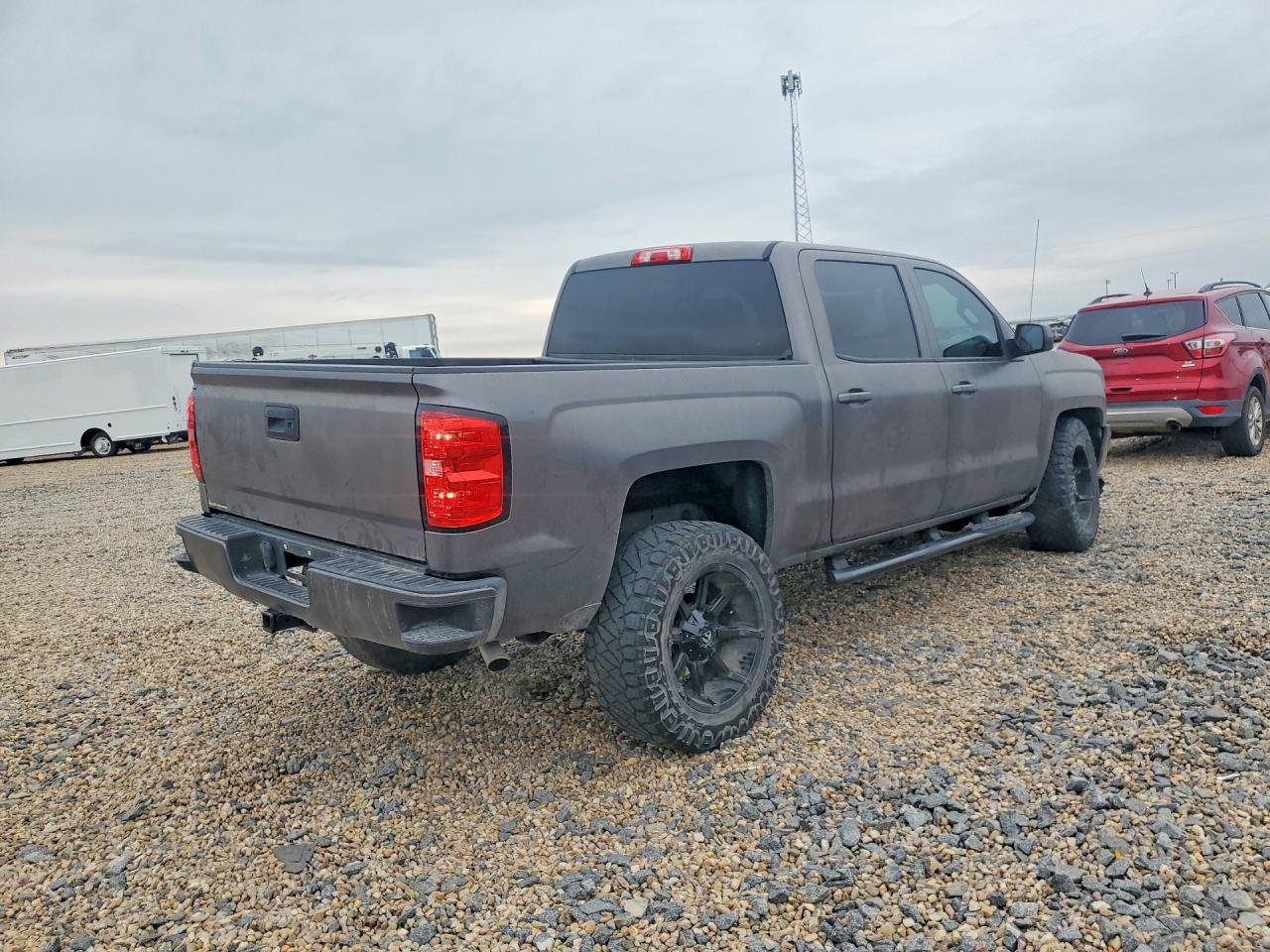 2017 Chevrolet Silverado K1500 Lt Gray vin: 3GCUKREC3HG373480