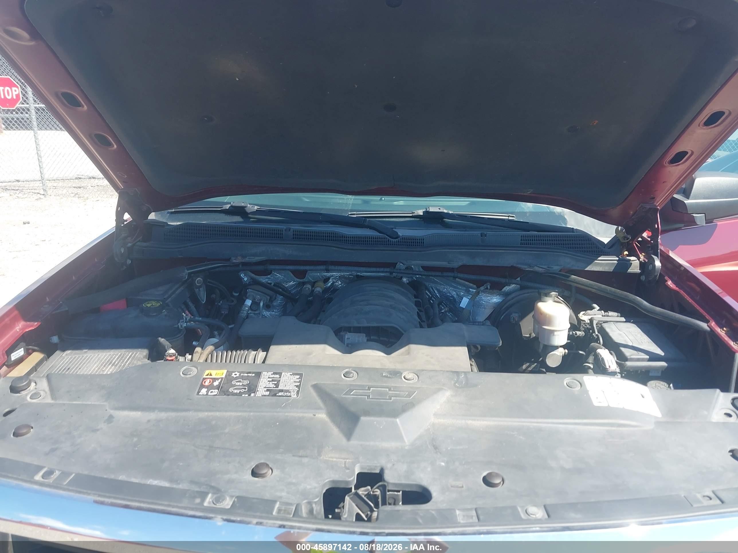 2014 Chevrolet Silverado 1500 Lt Red vin: 3GCUKREC4EG100799