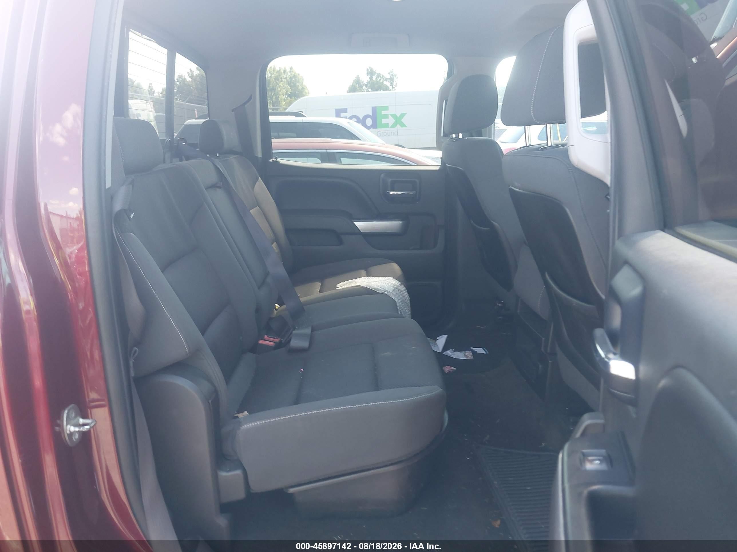 2014 Chevrolet Silverado 1500 Lt Red vin: 3GCUKREC4EG100799