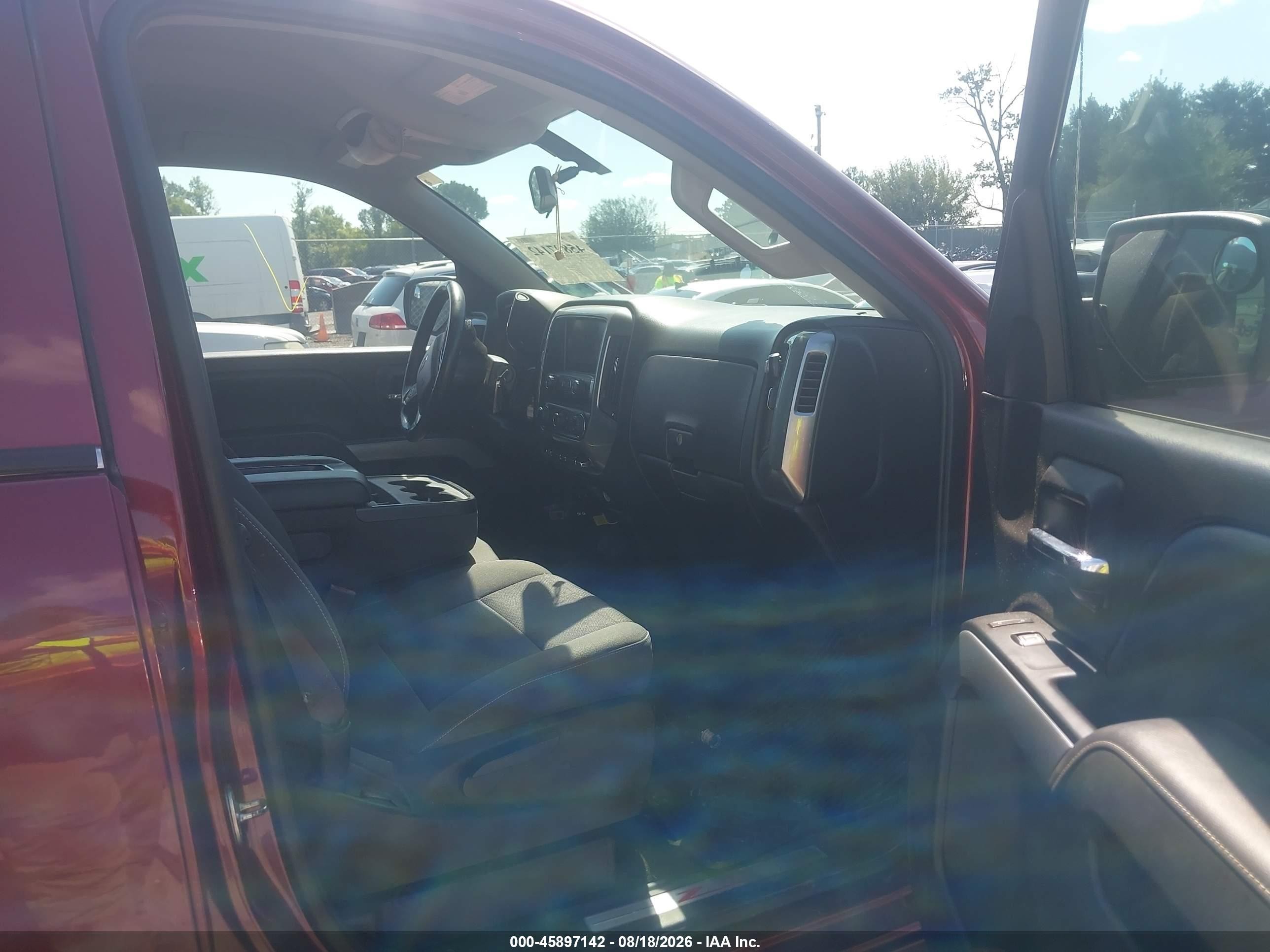 2014 Chevrolet Silverado 1500 Lt Red vin: 3GCUKREC4EG100799