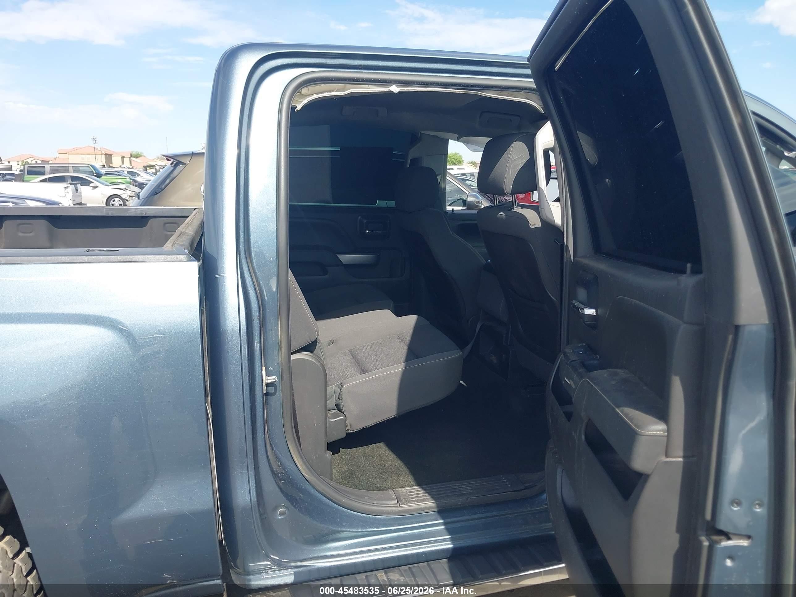 2014 Chevrolet Silverado 1500 Lt Blue vin: 3GCUKREC4EG129431