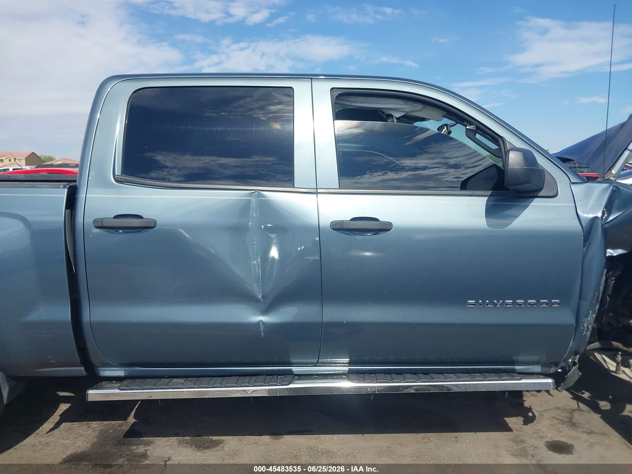2014 Chevrolet Silverado 1500 Lt Blue vin: 3GCUKREC4EG129431