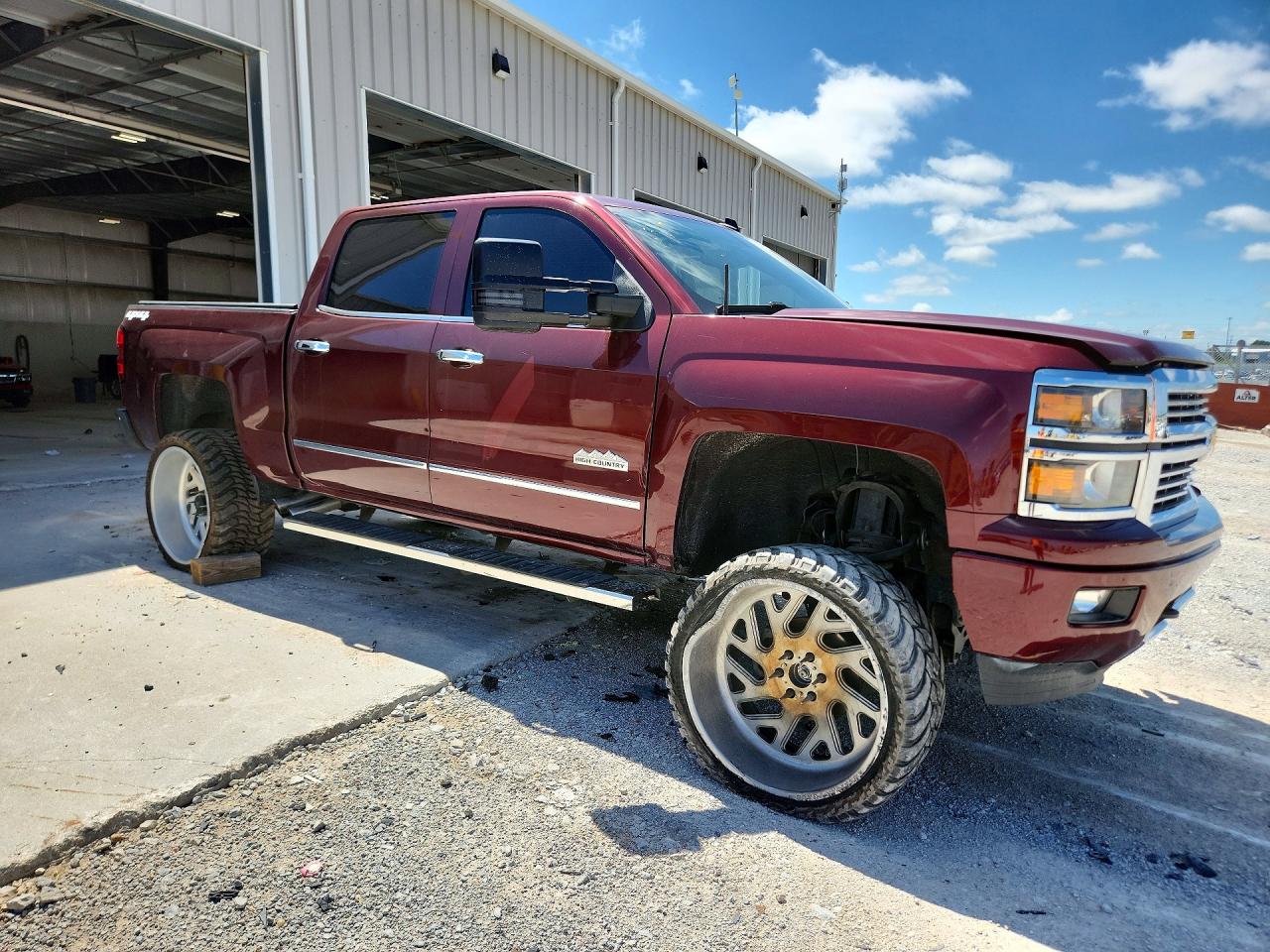 2014 Chevrolet Silverado K1500 Lt Red vin: 3GCUKREC4EG230405