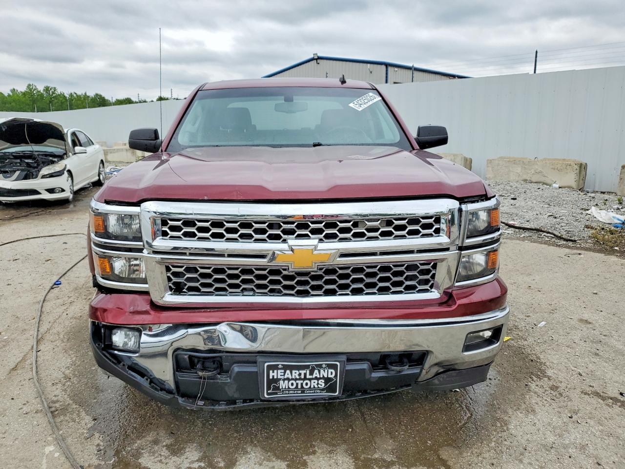 2014 Chevrolet Silverado K1500 Lt Бордовый vin: 3GCUKREC4EG232591