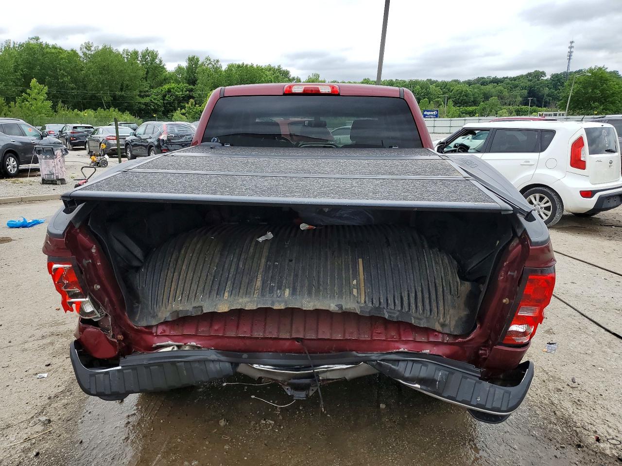 2014 Chevrolet Silverado K1500 Lt Бордовый vin: 3GCUKREC4EG232591