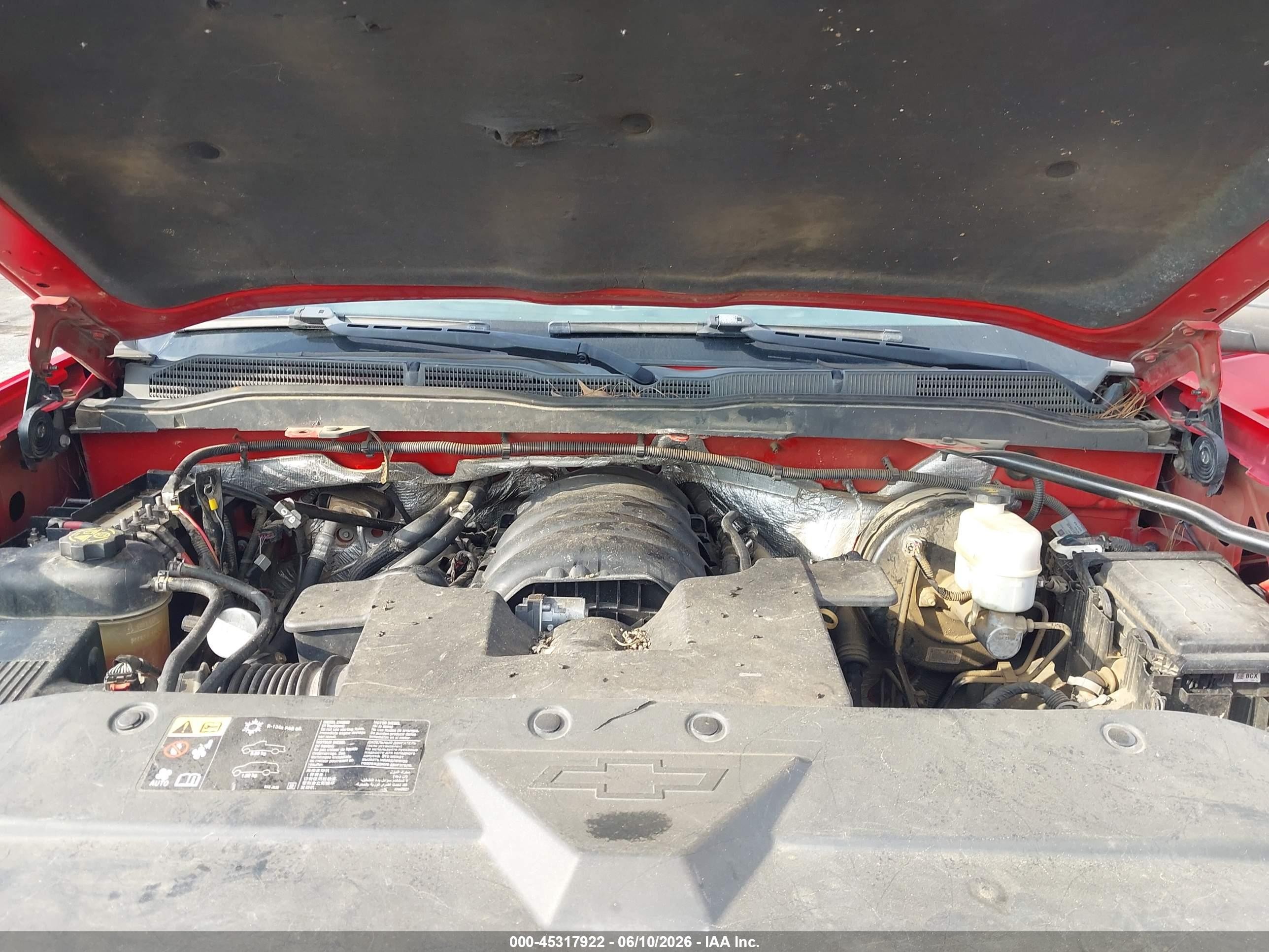 2014 Chevrolet Silverado 1500 2lt Red vin: 3GCUKREC4EG272590