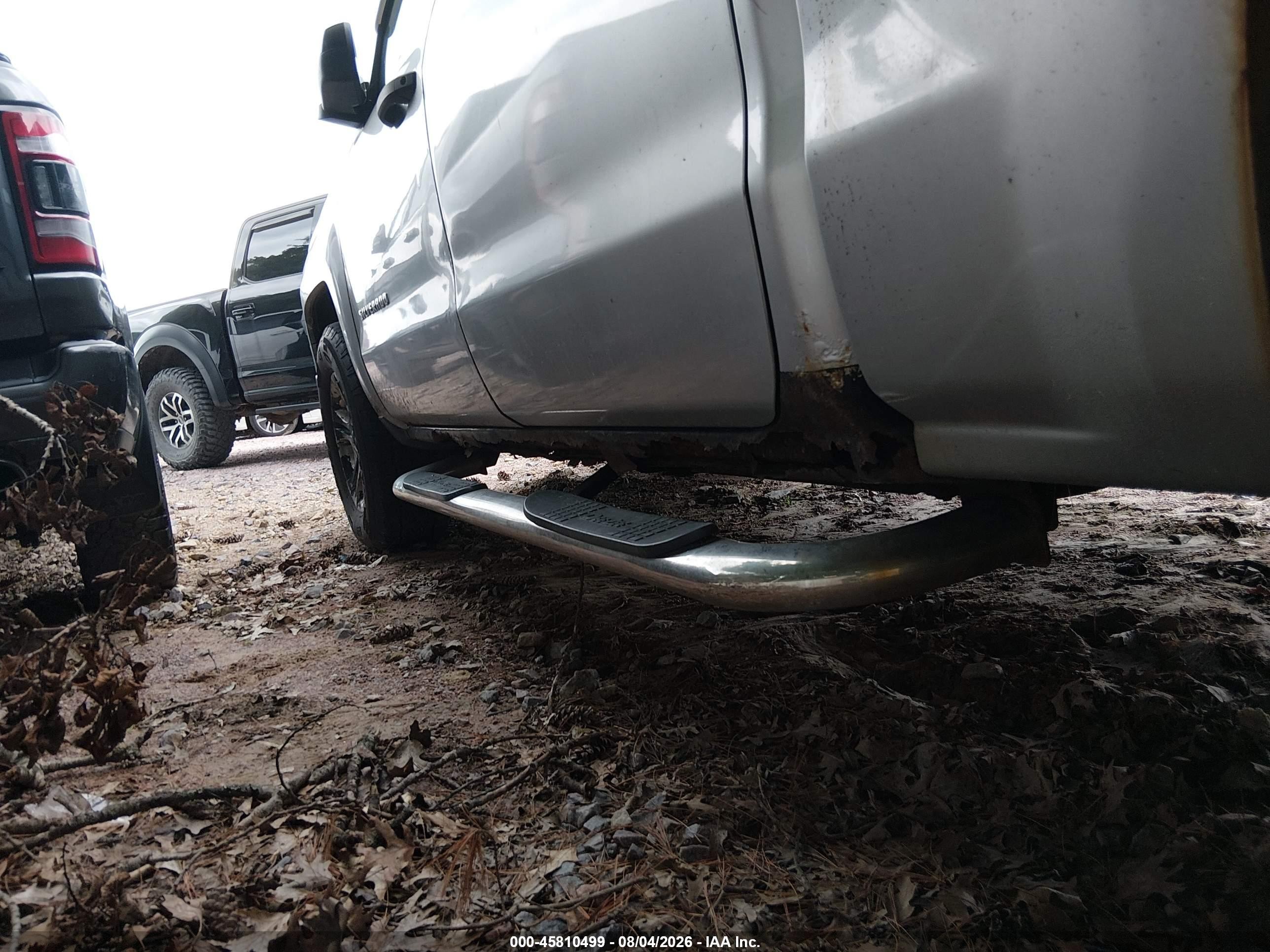 2014 Chevrolet Silverado 1500 1lt Silver vin: 3GCUKREC4EG372401