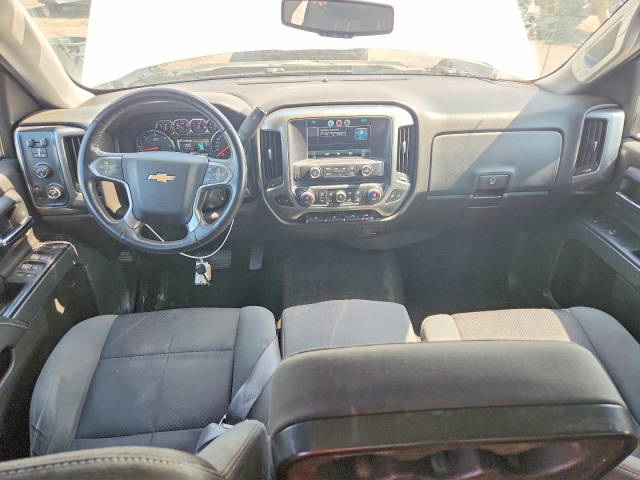 2014 Chevrolet Silverado K1500 Lt White vin: 3GCUKREC4EG385939
