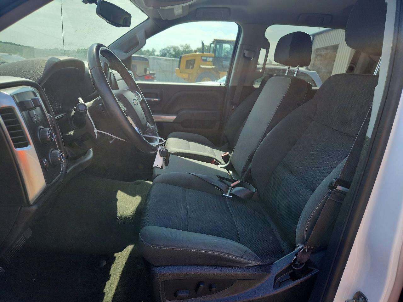 2014 Chevrolet Silverado K1500 Lt White vin: 3GCUKREC4EG385939