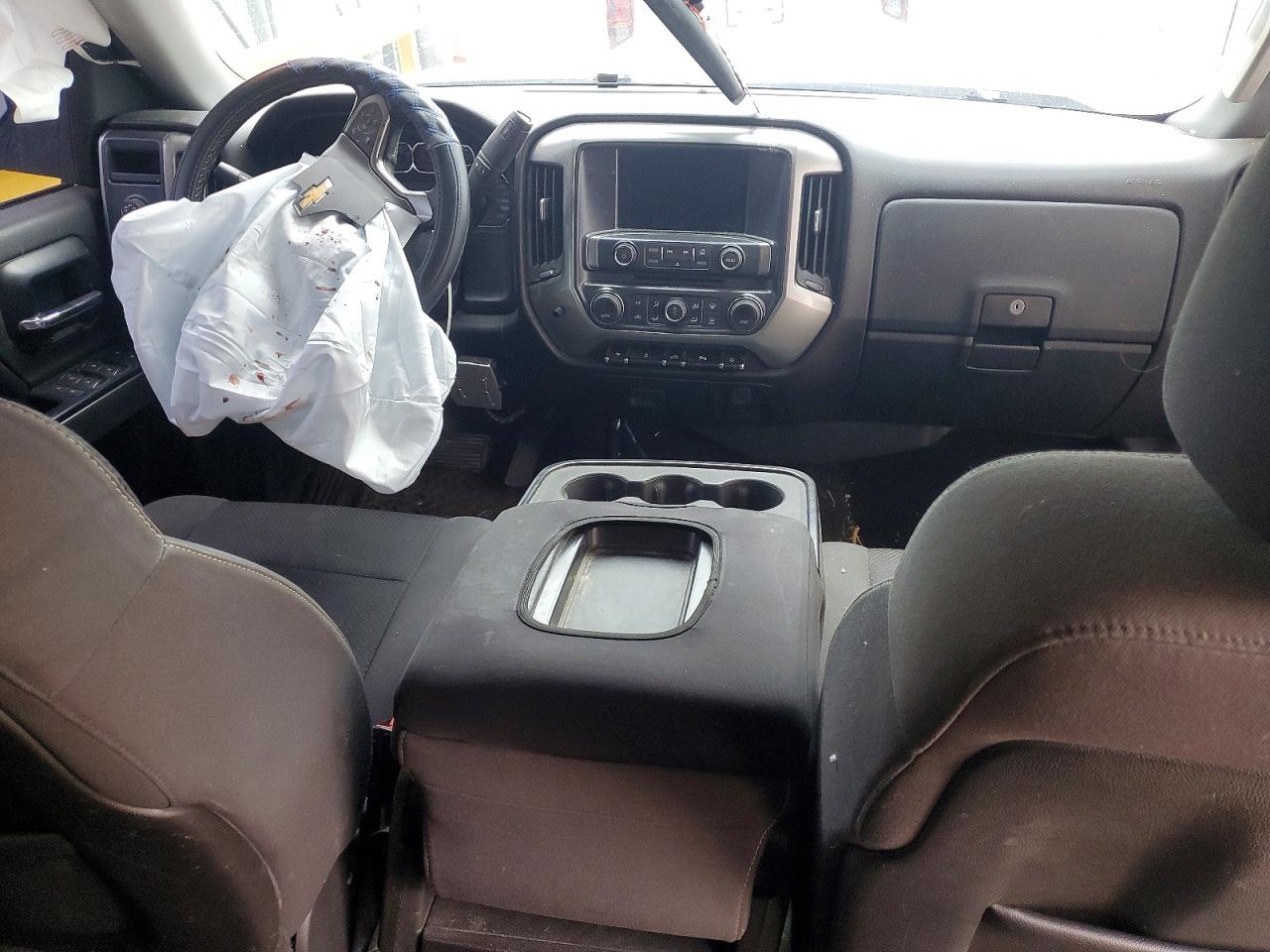 2014 Chevrolet Silverado K1500 Lt White vin: 3GCUKREC4EG400732