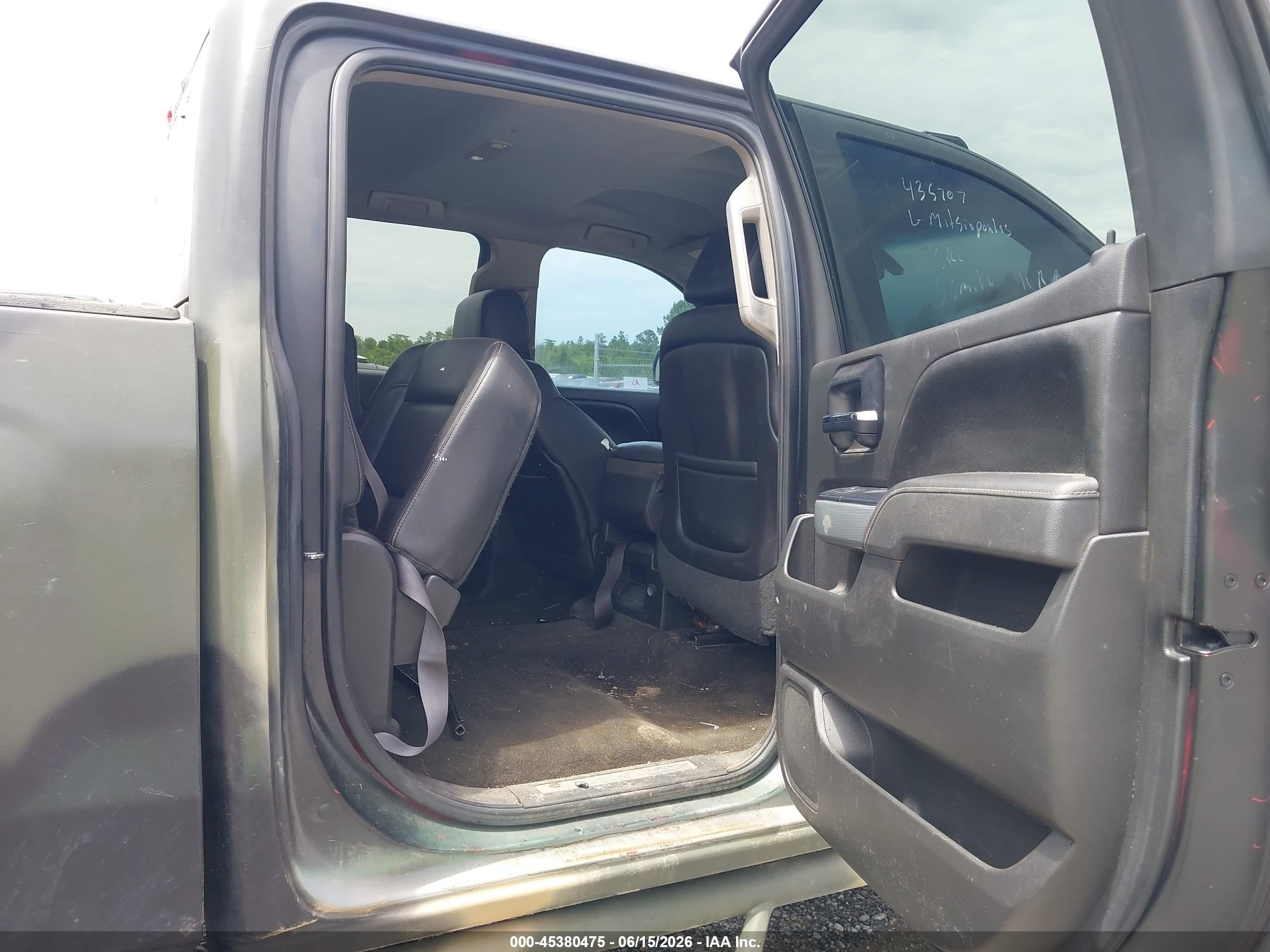 2014 Chevrolet Silverado 1500 Lt Green vin: 3GCUKREC4EG435707