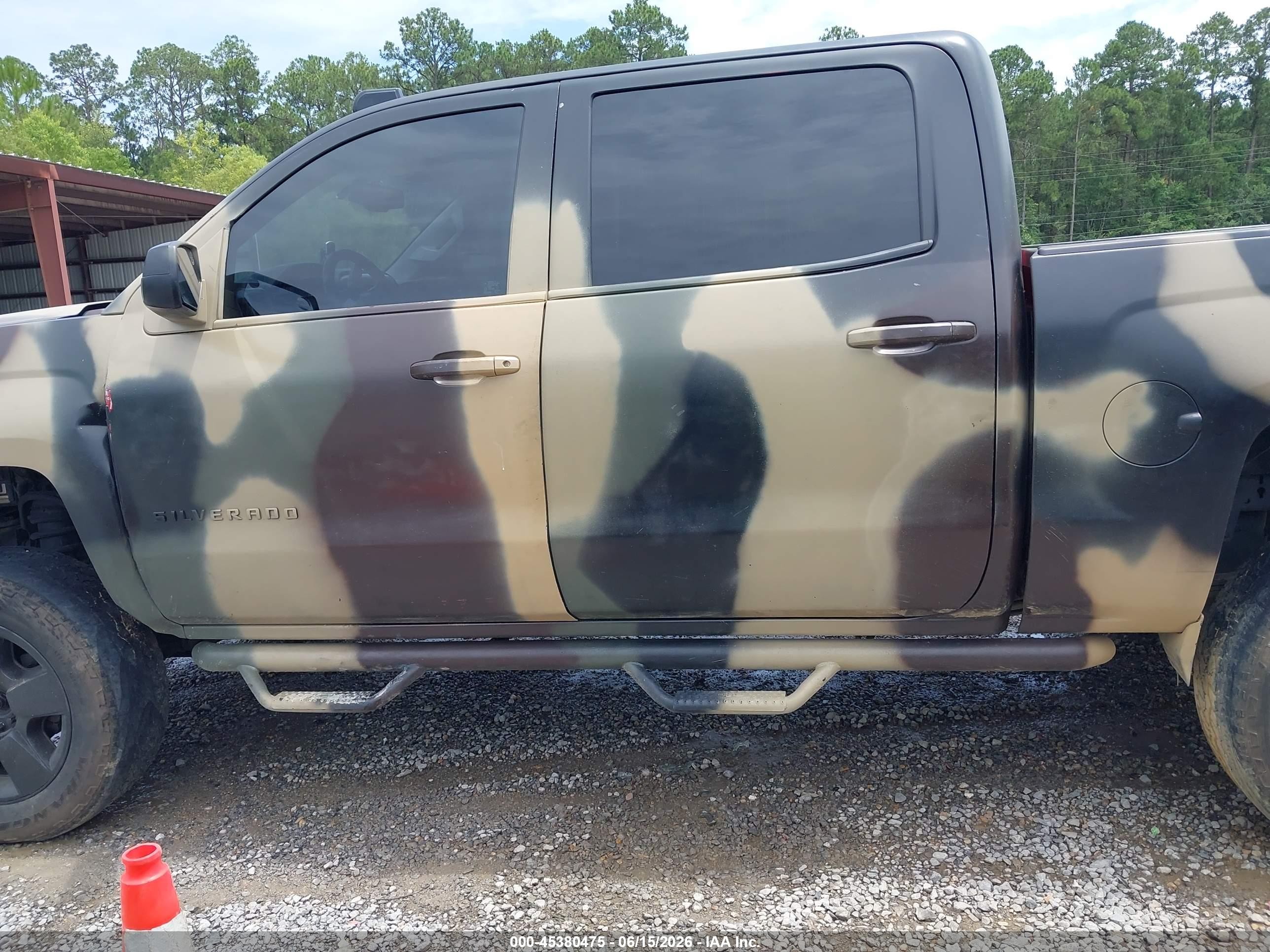 2014 Chevrolet Silverado 1500 Lt Green vin: 3GCUKREC4EG435707