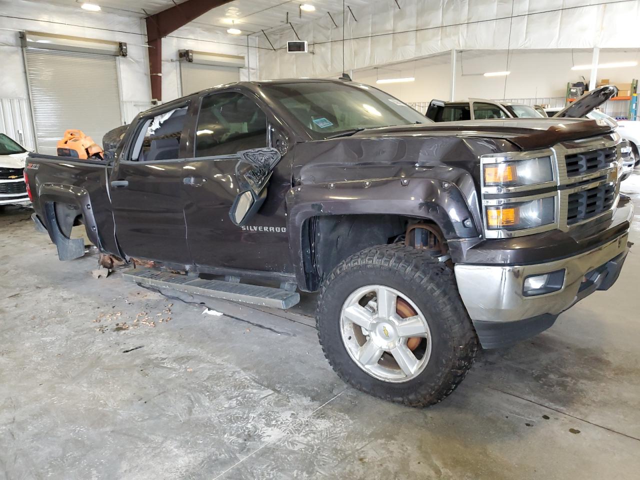 2014 Chevrolet 1500 Gray vin: 3GCUKREC4EG448537
