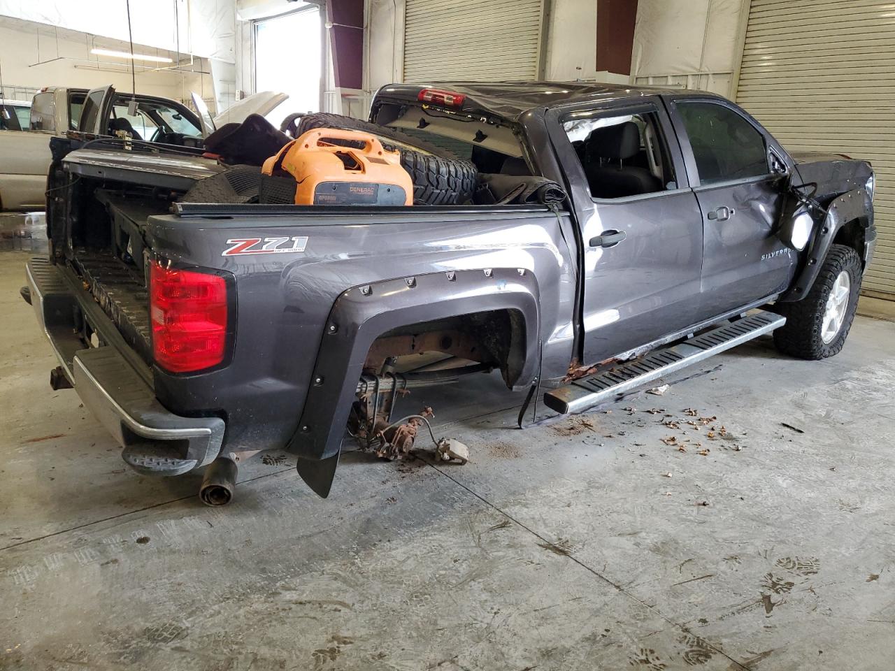 2014 Chevrolet 1500 Gray vin: 3GCUKREC4EG448537