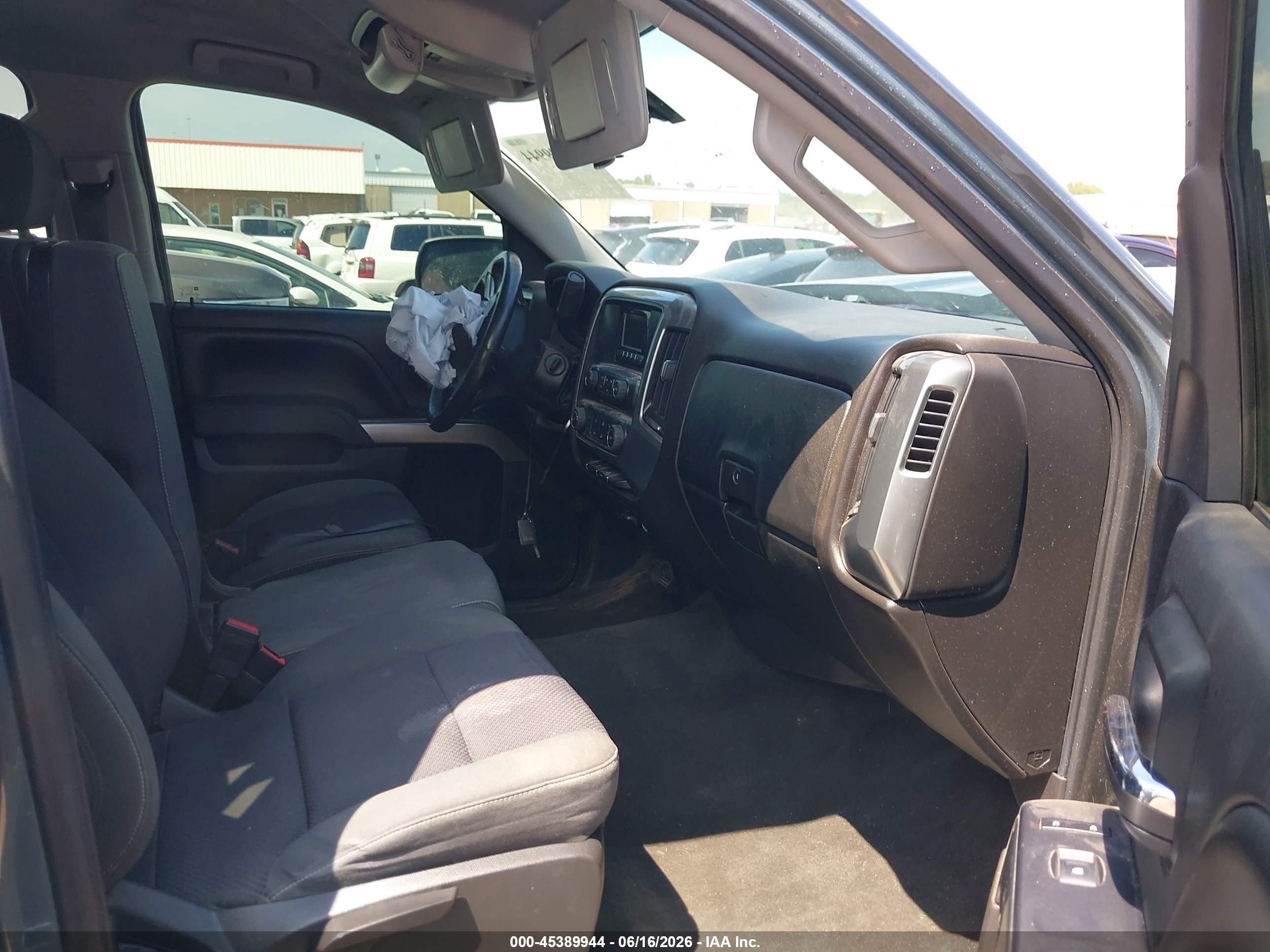 2014 Chevrolet Silverado 1500 Lt Blue vin: 3GCUKREC4EG506288