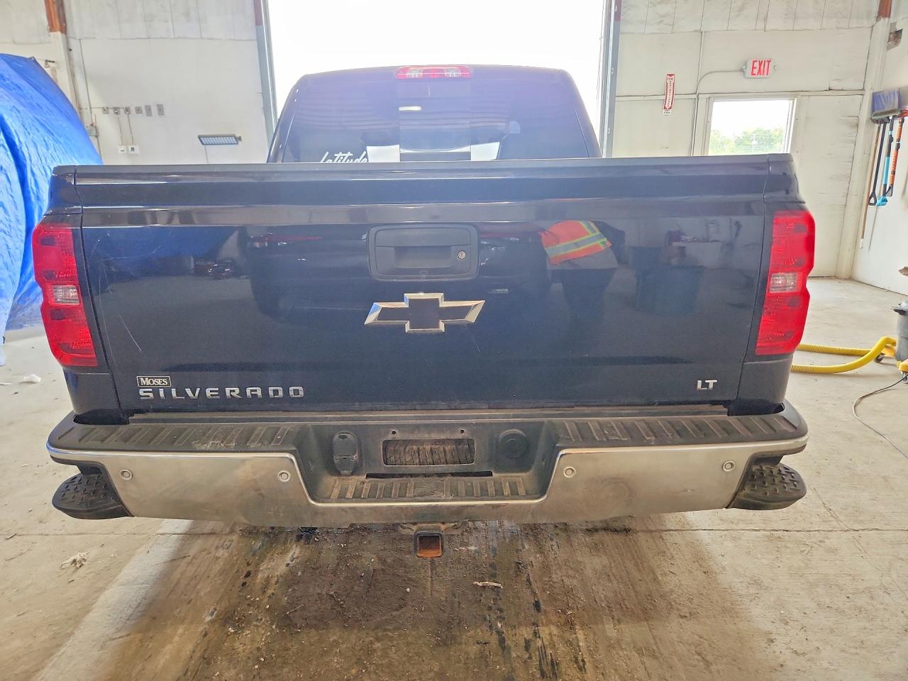 2014 Chevrolet Silverado K1500 Lt Black vin: 3GCUKREC4EG522135
