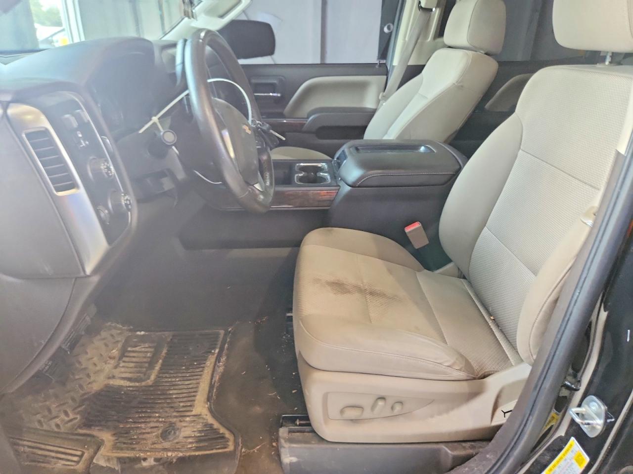 2014 Chevrolet Silverado K1500 Lt Black vin: 3GCUKREC4EG522135