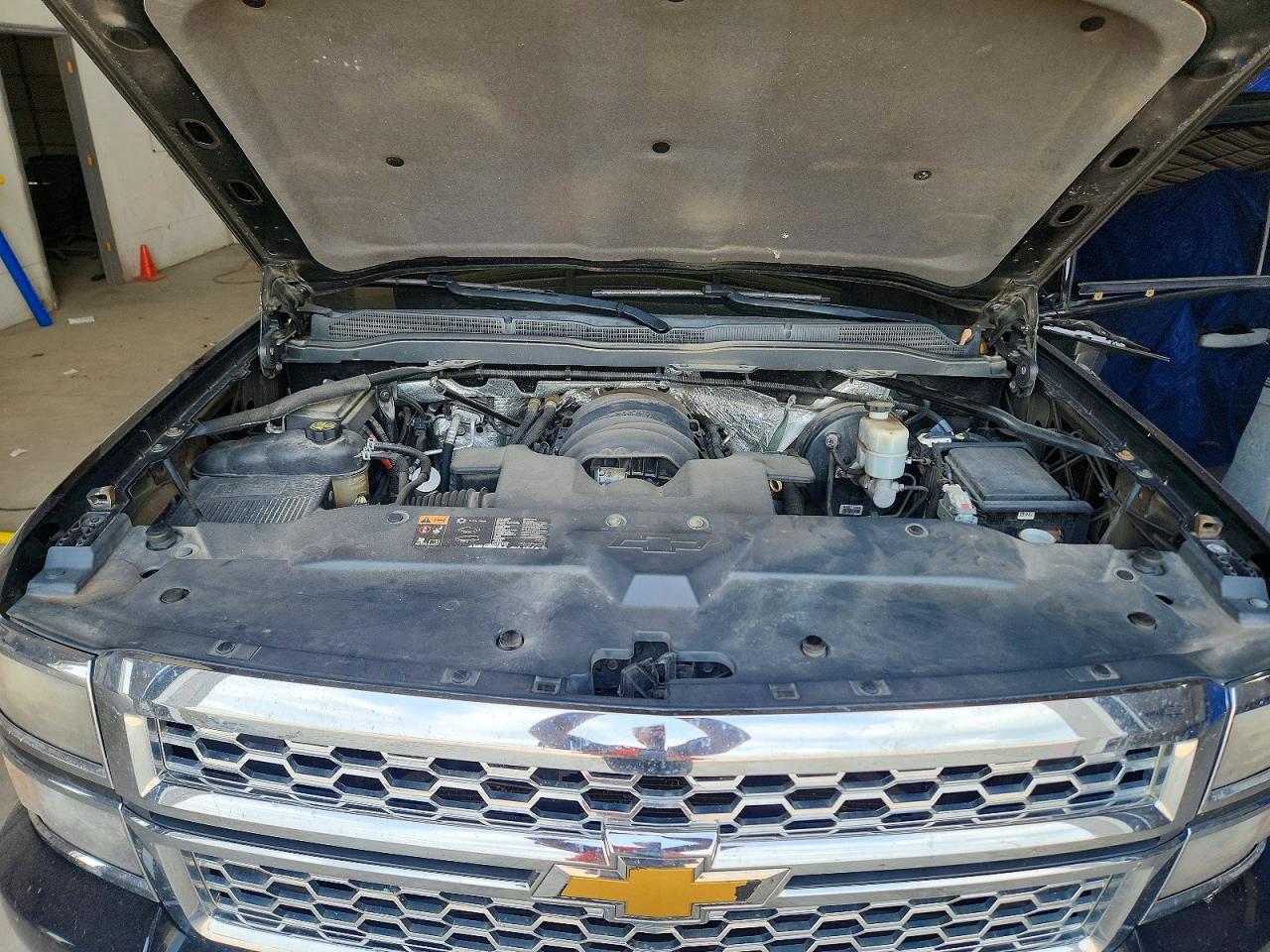 2014 Chevrolet Silverado K1500 Lt Black vin: 3GCUKREC4EG522135