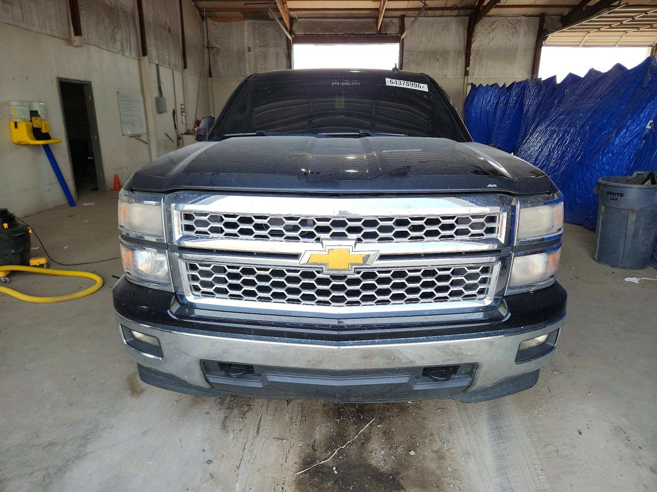 2014 Chevrolet Silverado K1500 Lt Black vin: 3GCUKREC4EG522135