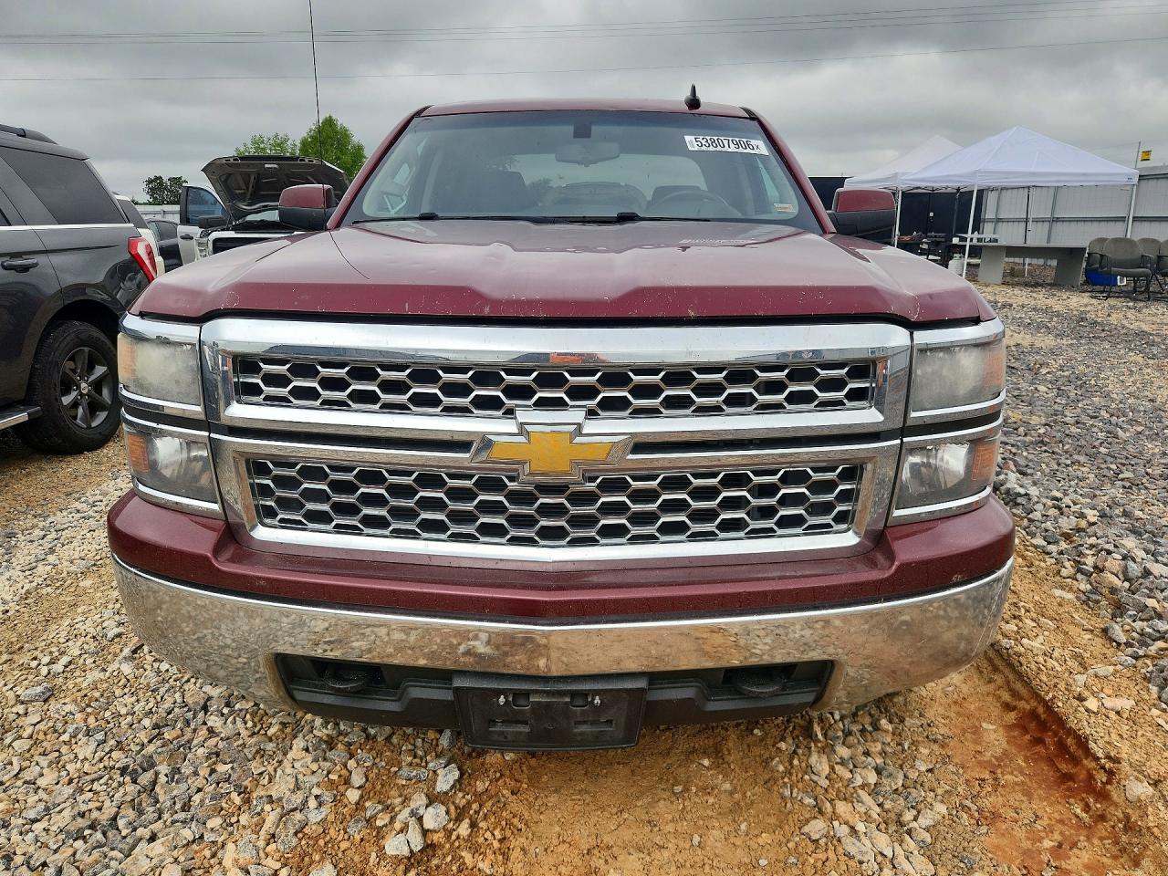 2015 Chevrolet Silverado K1500 Lt Темно-бордовый vin: 3GCUKREC4FG113098