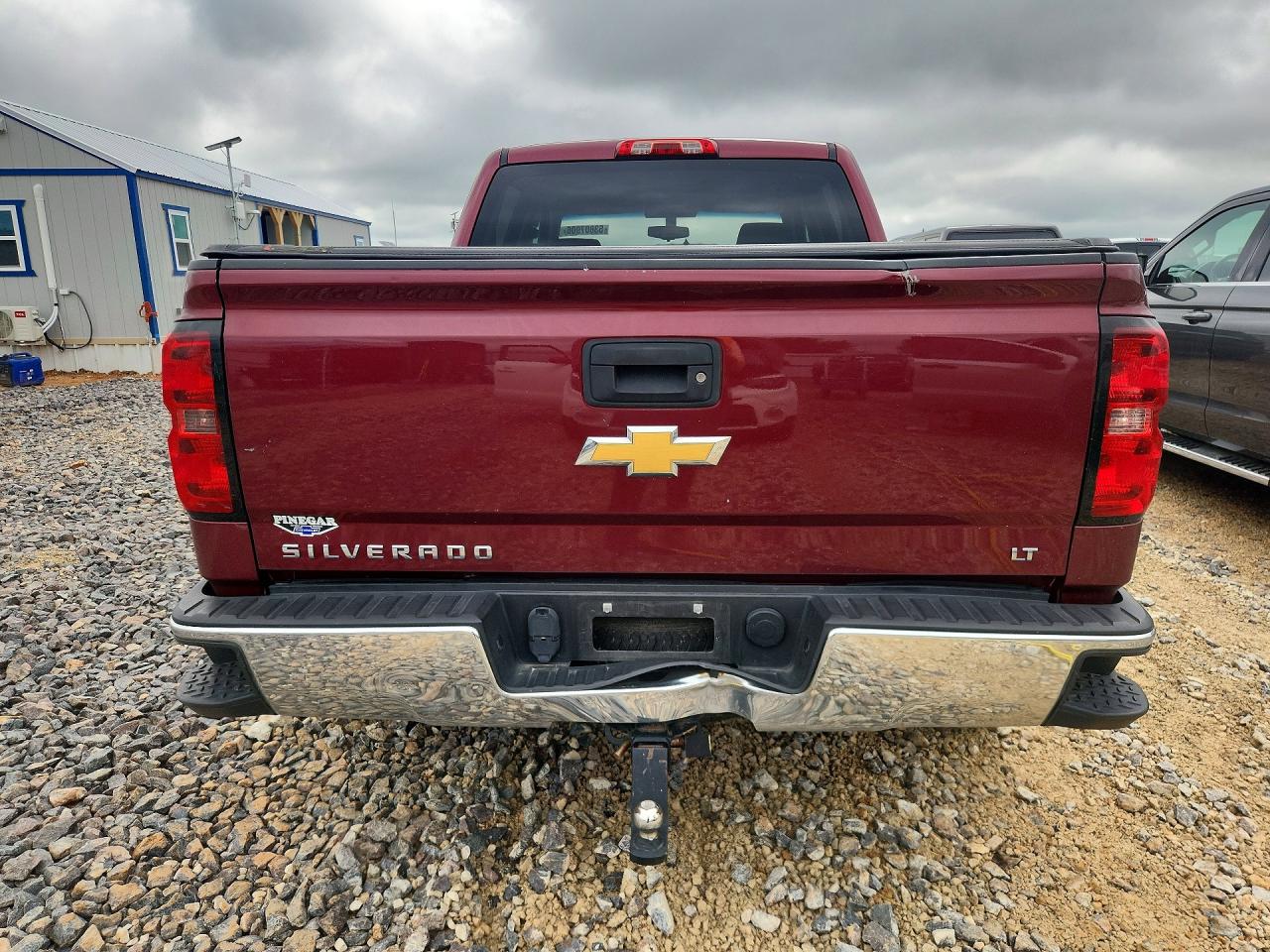 2015 Chevrolet Silverado K1500 Lt Темно-бордовый vin: 3GCUKREC4FG113098