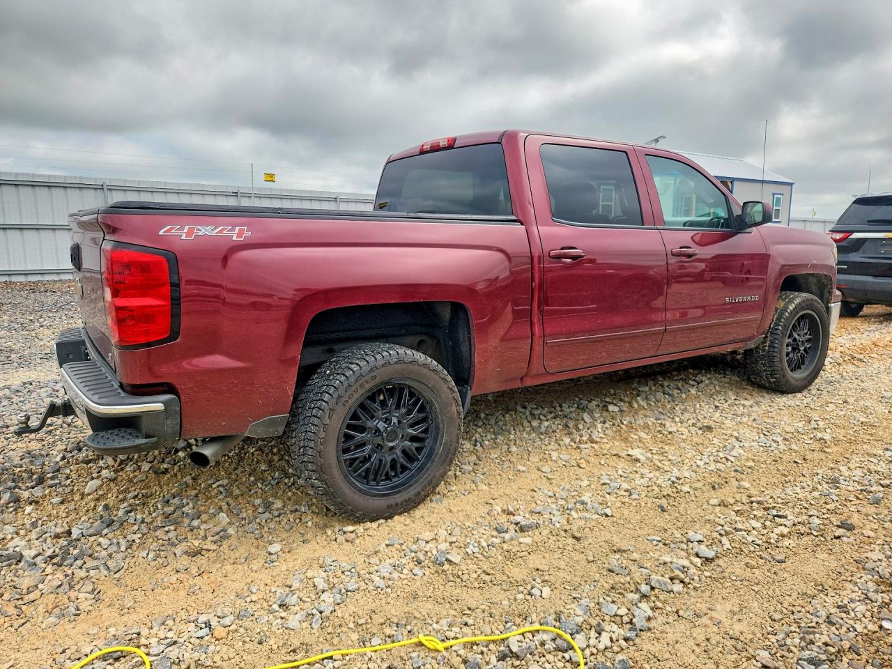 2015 Chevrolet Silverado K1500 Lt Темно-бордовый vin: 3GCUKREC4FG113098