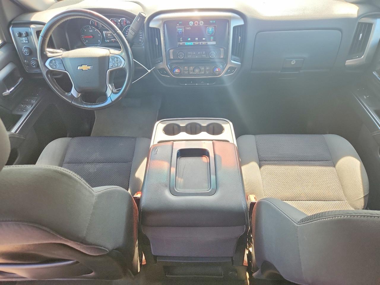 2015 Chevrolet Silverado K1500 Lt Black vin: 3GCUKREC4FG124120