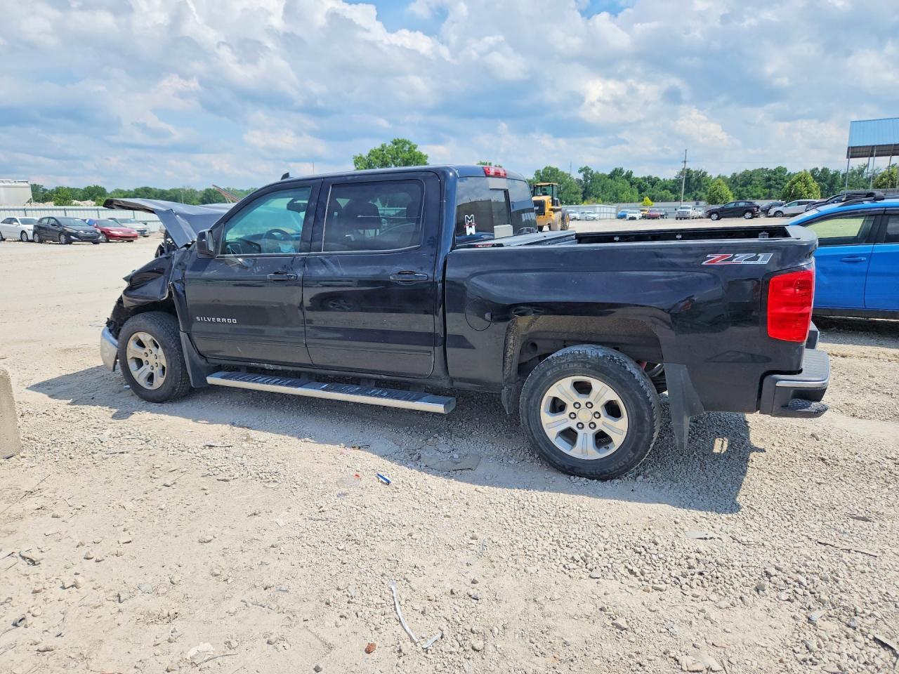 2015 Chevrolet Silverado K1500 Lt Black vin: 3GCUKREC4FG260781