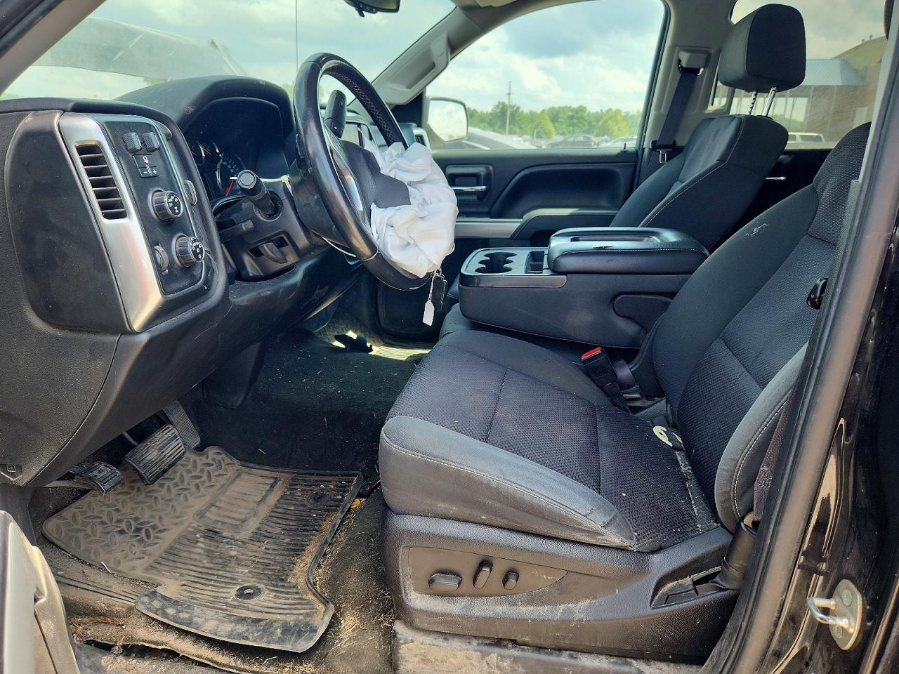 2015 Chevrolet Silverado K1500 Lt Black vin: 3GCUKREC4FG260781