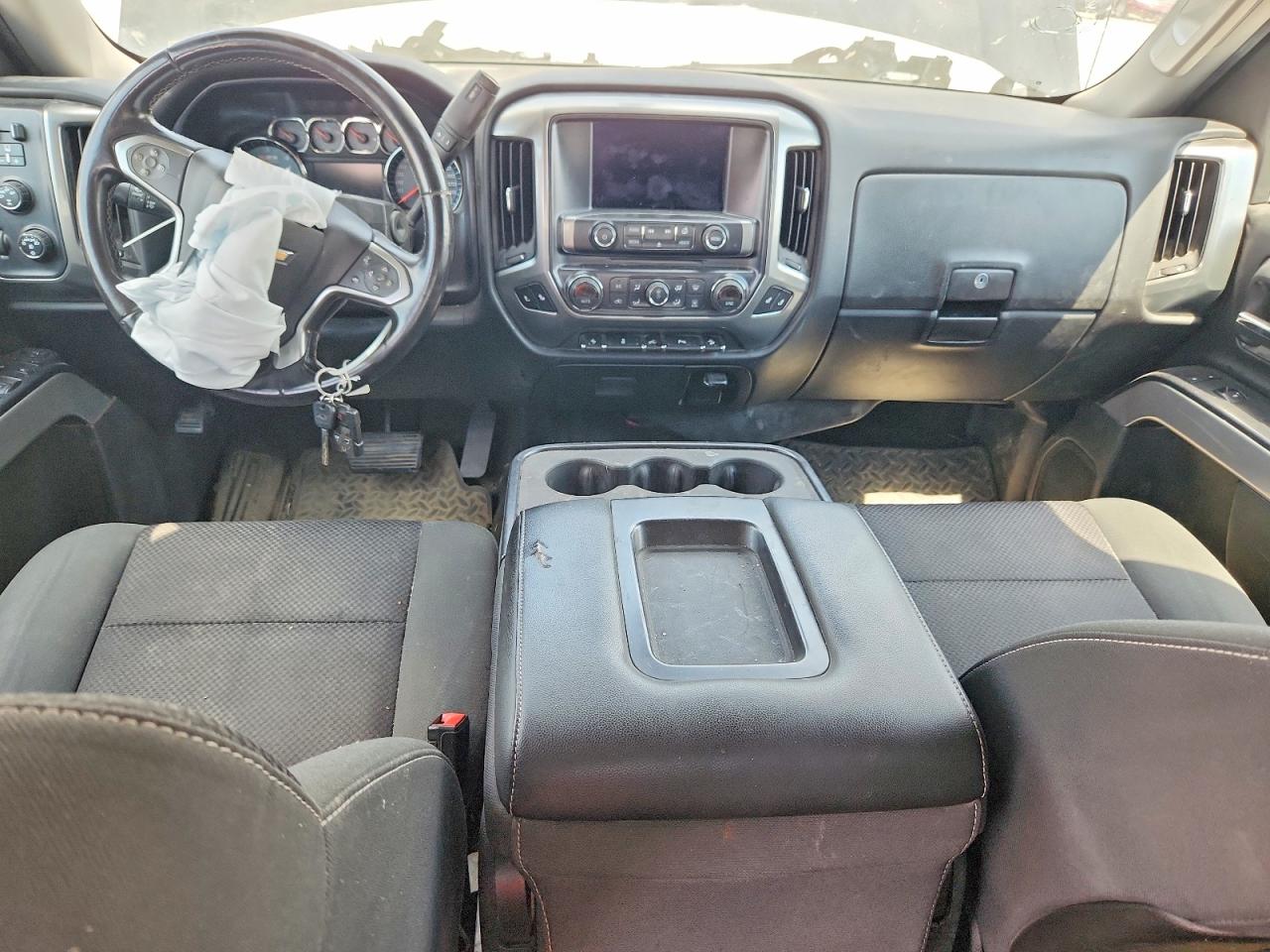 2015 Chevrolet Silverado K1500 Lt Black vin: 3GCUKREC4FG260781