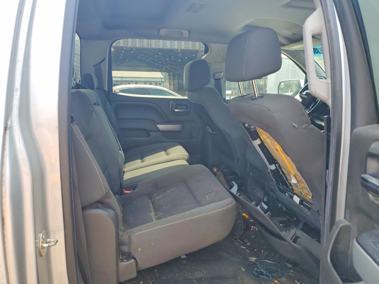 2015 Chevrolet Silverado K1500 Lt Silver vin: 3GCUKREC4FG438933