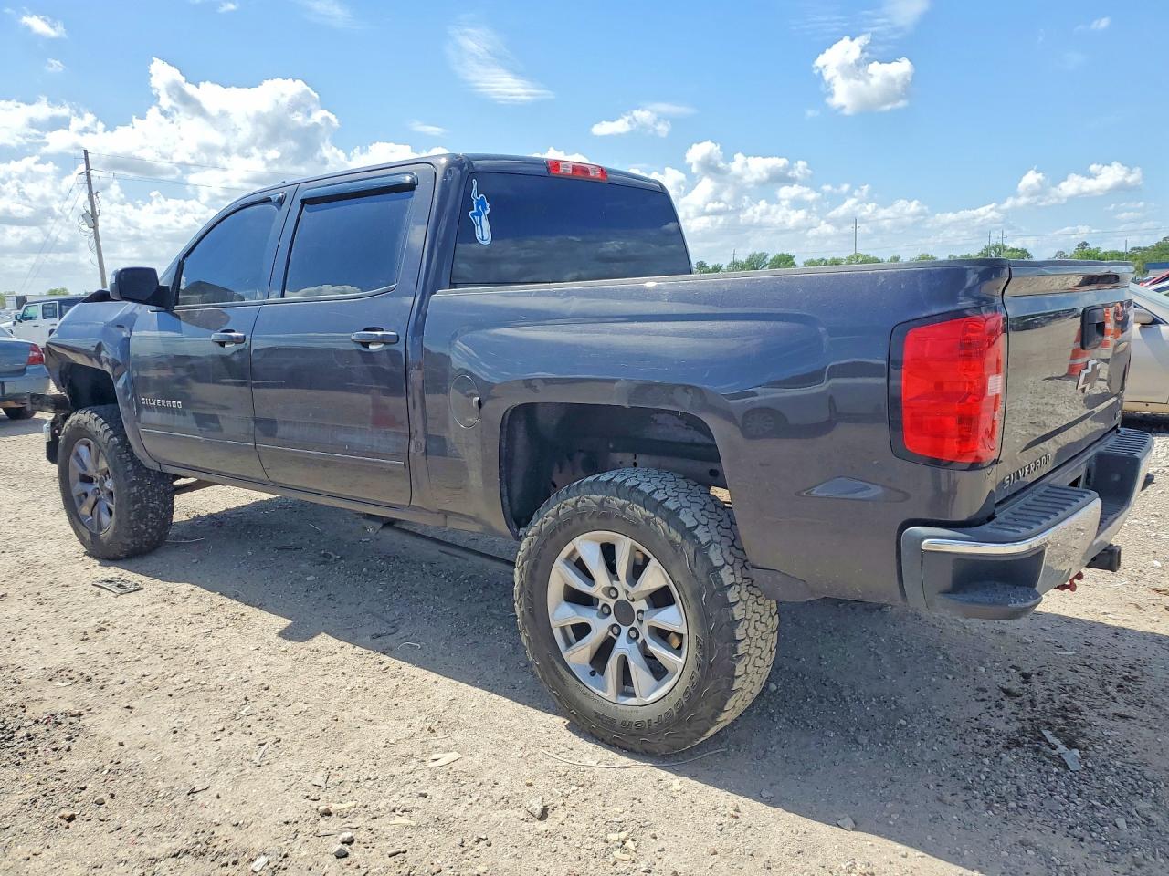 2015 Chevrolet Silverado K1500 Lt Black vin: 3GCUKREC4FG476162