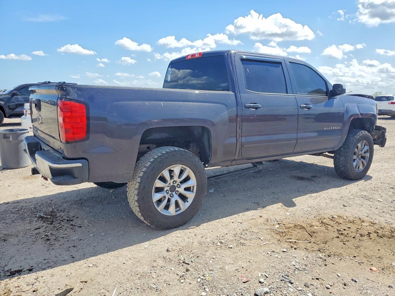 2015 Chevrolet Silverado K1500 Lt Black vin: 3GCUKREC4FG476162