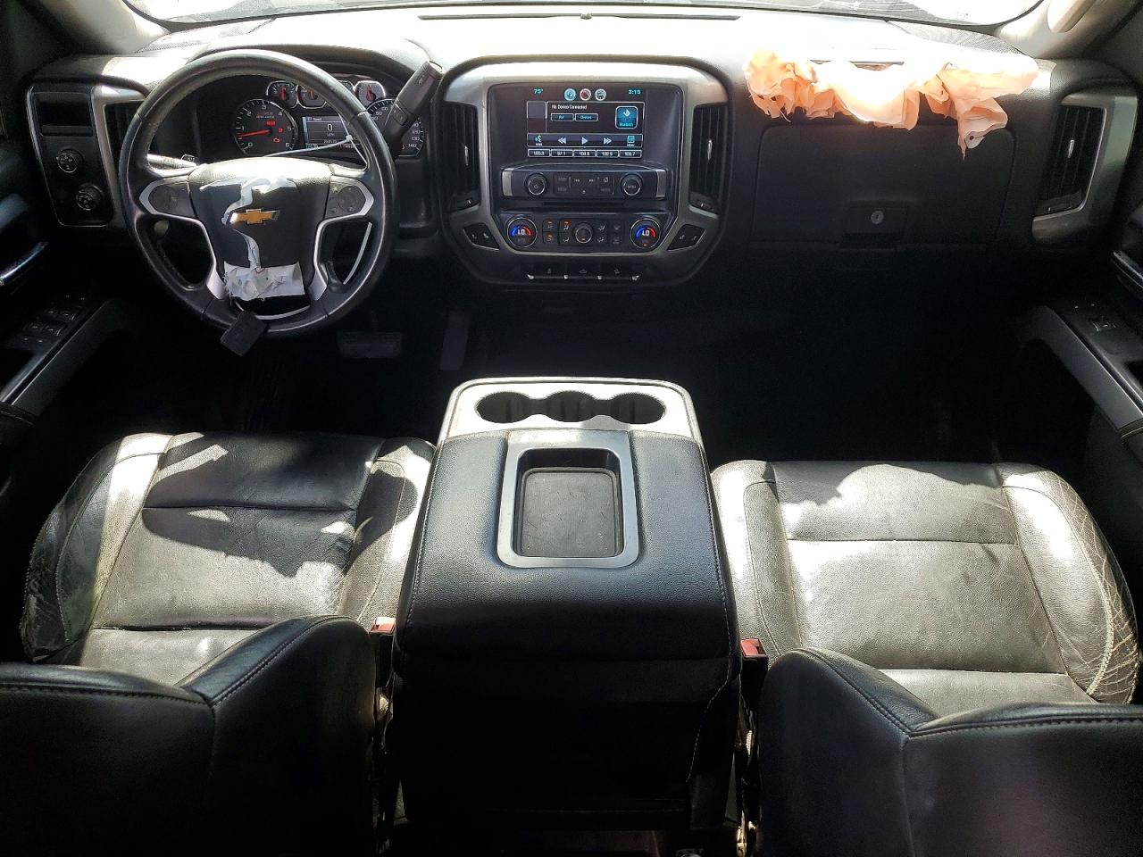 2015 Chevrolet Silverado K1500 Lt Black vin: 3GCUKREC4FG476162