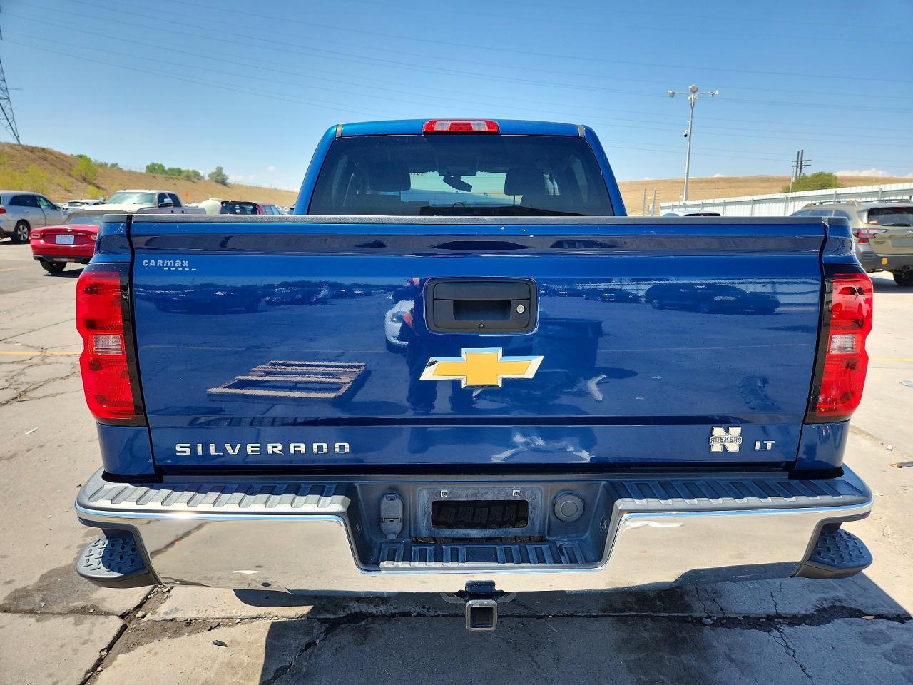 2015 Chevrolet Silverado K1500 Lt Blue vin: 3GCUKREC4FG495486