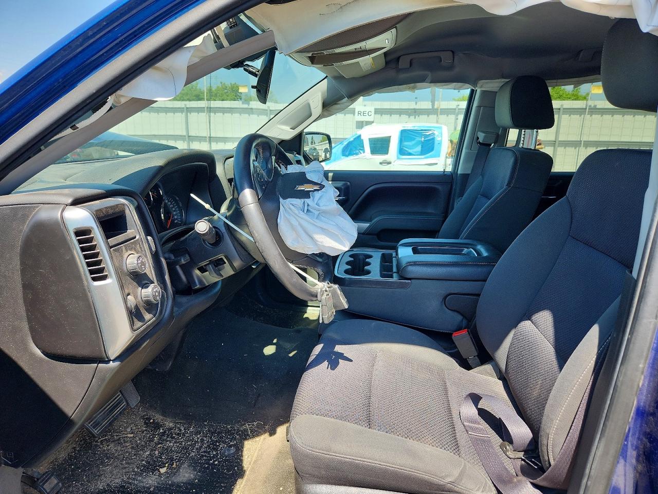2015 Chevrolet Silverado K1500 Lt Blue vin: 3GCUKREC4FG495486