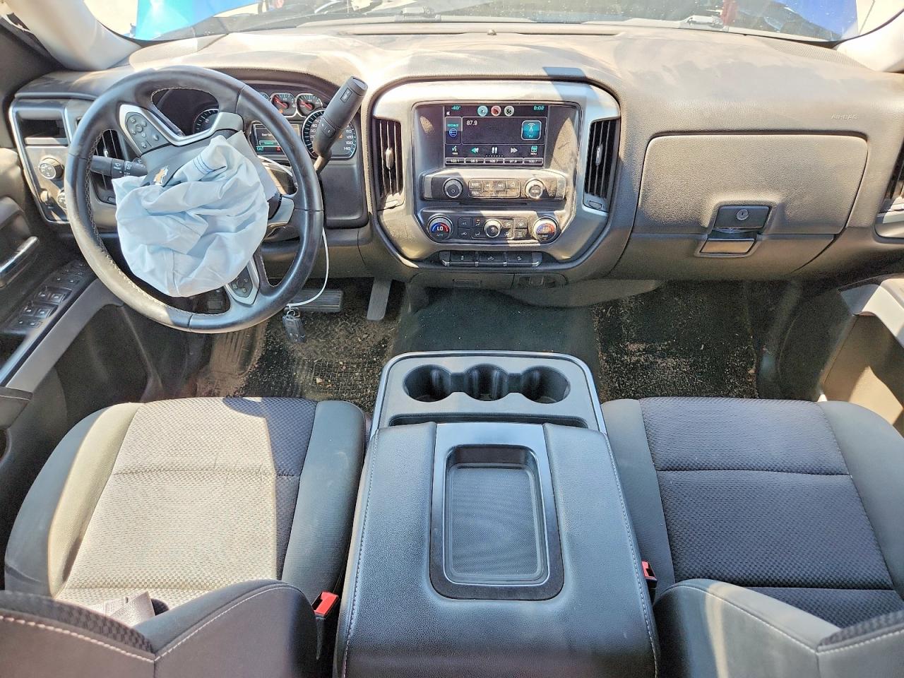 2015 Chevrolet Silverado K1500 Lt Blue vin: 3GCUKREC4FG495486