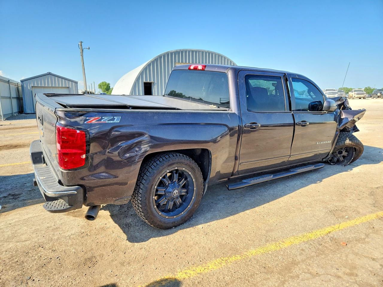 2015 Chevrolet Silverado K1500 Lt Серый vin: 3GCUKREC4FG495603
