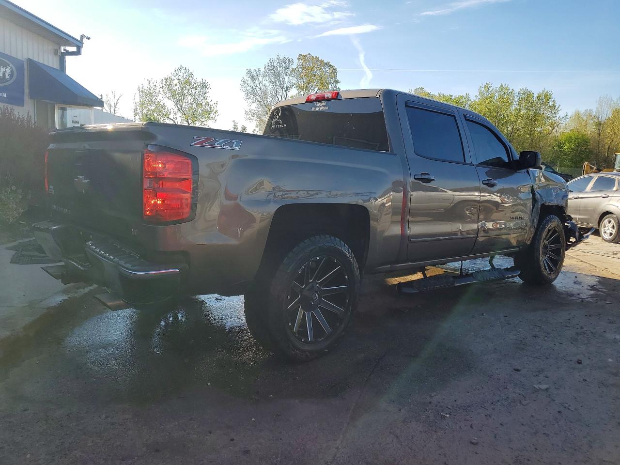 2015 Chevrolet Silverado K1500 Lt Brown vin: 3GCUKREC4FG497352