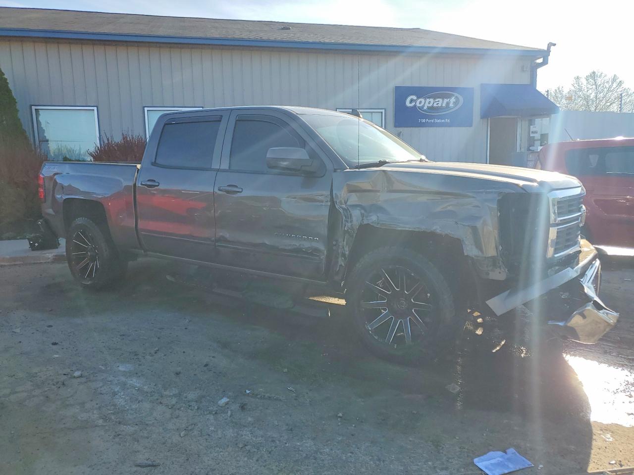 2015 Chevrolet Silverado K1500 Lt Brown vin: 3GCUKREC4FG497352
